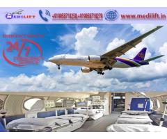 Hire Finest Air Ambulance Service in Dibrugarh with Doctor